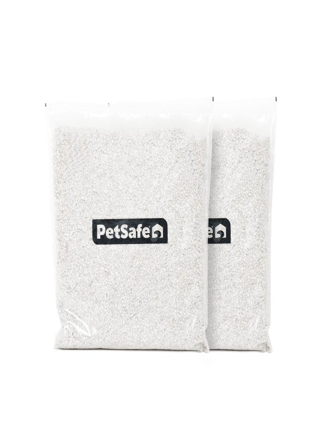 بيت سيف رمل قطط طبيعي فاخر من بيت سيف سكوب فري - رمل صديق للبيئة يدوم طويلاً - امتصاص عالٍ وتصميم لا يلتصق بالقطط - حبيبات غير متكتلة - كيس 4.2 رطل - عبوة من قطعتين - Image 1